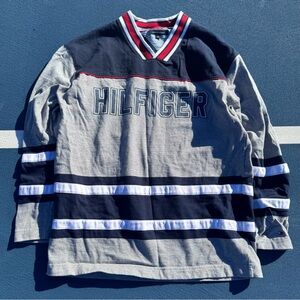 Vintage Tommy Hilfiger Hockey Jersey Men’s Size M